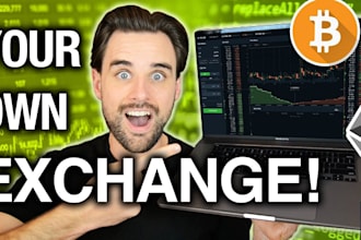 develop crypto exchange website and wallet app, meme coin website, telegram bot
