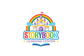do childcare preschool kindergarten kids logo design