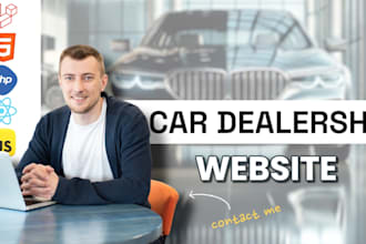 create car dealership website