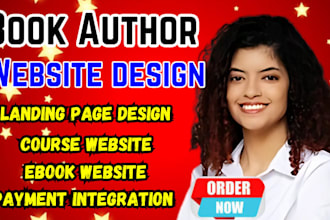 redesign book author website children book website author website design