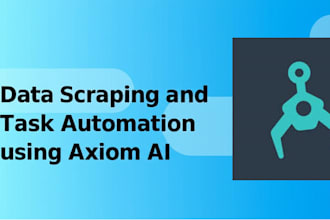 automate tasks and scrape data using axiom ai