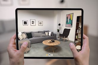 develop augmented reality app for home decor or furniture ar, ar interior design