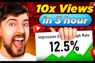 create clickbait thumbnail that grab atttention of viewers