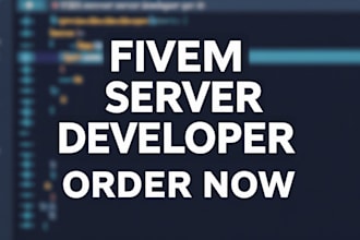 be your personal fivem developer, premium realistic, script, dayz development