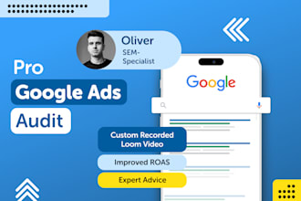 audit your google ads account and provide optimized support