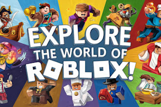 design eye catching roblox thumbnails for youtube and gaming