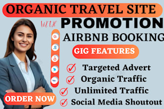 do travel site targeted promotion boost airbnb tourism SEO backlinks marketing