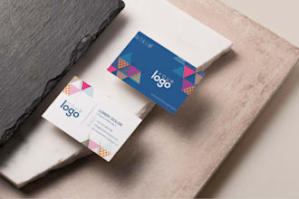 do professional luxury custom  business card design and logo design
