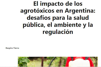 write a SEO optimized environmental sciences article