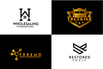 make minimalist luxury business logo design