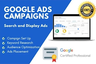 setup and approved google ads for your health brands