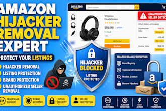 remove amazon hijacker and unauthorized sellers from your product listing