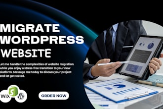 migrate wordpress webbsite shopify migration website migration wix website