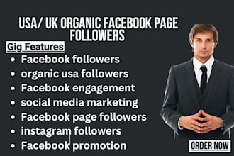 grow your facebook page organically to USA, UK audience