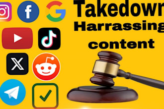 remove report delete facebook,reddit,youtube,instagram,tiktok under dmca