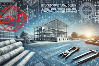 licensed structural design structural analysis for city permit
