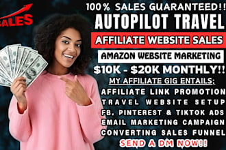 promote travel affiliate website, clickbank affiliate marketing, link promotion