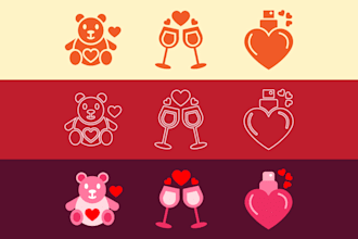 create stunning custom icons within 24 hours