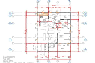 draw architectural 2d floor plan, convert pdf, jpg, hand, old sketch to autocad