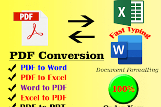 convert pdf to ms document or ms to pdf