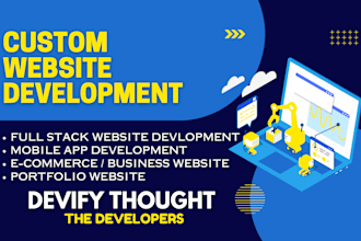 develop a website or app for your business