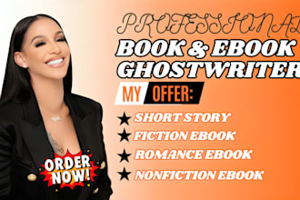 be ebook writer, fiction and nonfiction ghostwriter, romance ebook, amazon kdp