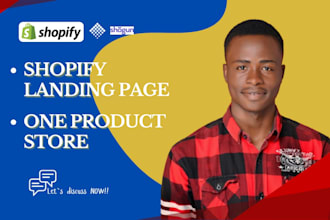 design shopify product landing page on shogun pagefly one product shopify store