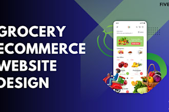 make online grocery delivery ecommerce website