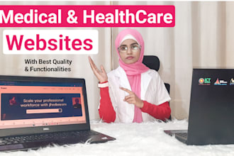 build medical and healthcare website