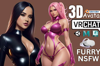 vrchat avatar maker furry vrchat avatar nsfw vrchat assets dps vrc models avi
