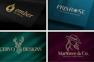 design a professional modern logo design and stationary