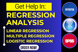 do linear, multiple, and logistic regression analysis using r, spss and stata