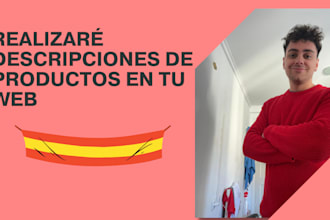 write catchy product descriptions in spanish