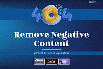 protect your business reputation and remove negative content