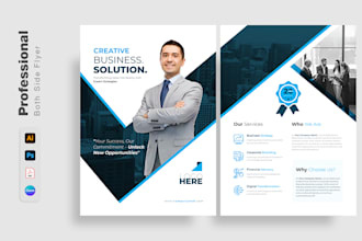 professional corporate business flyer