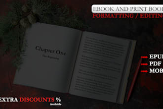 format, typeset your books, ebooks, book covers using indesign