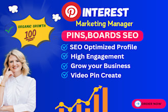 do SEO optimized pins and boards for your pinterest account