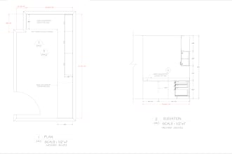 design and drafts 2d millwork shop detail drawings   in cabinet vision software
