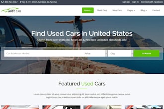 design car website used car website car dealer website auto car dealer website