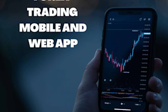 develop trading app, stock trading app, crypto trading app