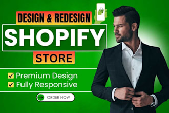 design or redesign your shopify store for maximum conversions