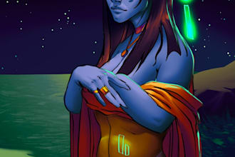 make an image you describe for comicbook covers