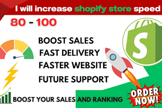 do shopify speed optimization improve shopify store website score mobile desktop