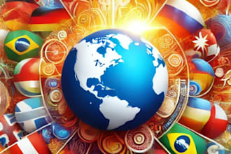 translate from major languages into english and vice versa