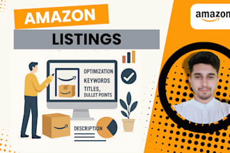 boost your amazon sales with SEO optimized listings and descriptions