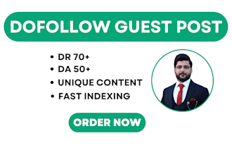 publish article on DR 75 dofollow guest post backlinks