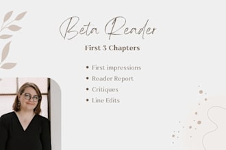 review the first three chapters of your book