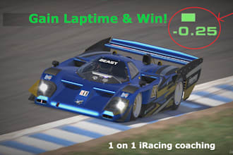 be your one to one 5k iracing coach