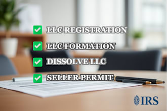register your llc, do llc formation, dissolve llc, ein and seller permit