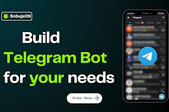 build telegram automation bot